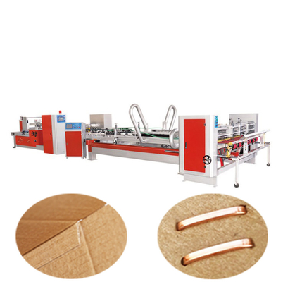 Automatische All-in-One-Produktionslinie für Wellpappenkarton-Klebemaschine für Lebensmittelnägel